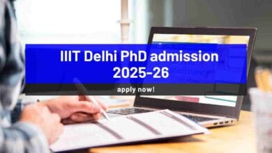 IIIT Delhi PhD admission