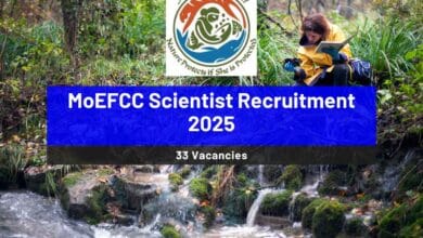 MoEFCC Scientist Recruitment 2025