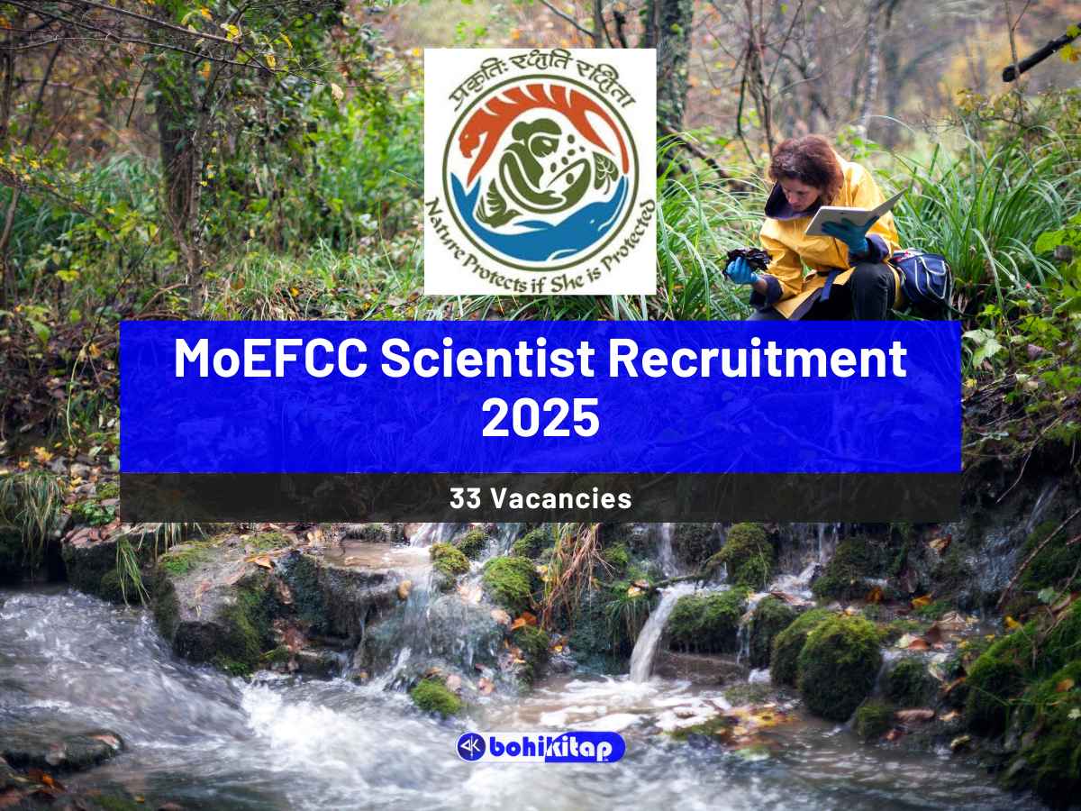 MoEFCC Scientist Recruitment 2025