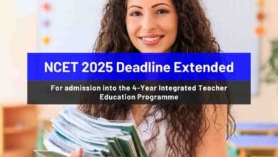 NCET-2025 Deadline Extended