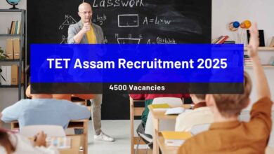 TET Assam Recruitment 2025