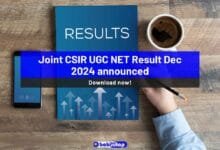 Joint CSIR UGC NET Result Dec 2024