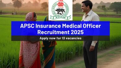 APSC lnsurance Medical Officer Recruitment 2025