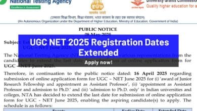 UGC NET 2025 Registration Dates Extended
