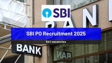 SBI PO Recruitment 2025: Notification Out for 541 Vacancies, Apply Now