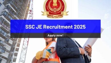 SSC JE Recruitment 2025