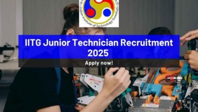 IITG Junior Technician Recruitment 2025