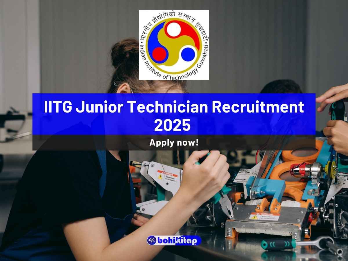 IITG Junior Technician Recruitment 2025