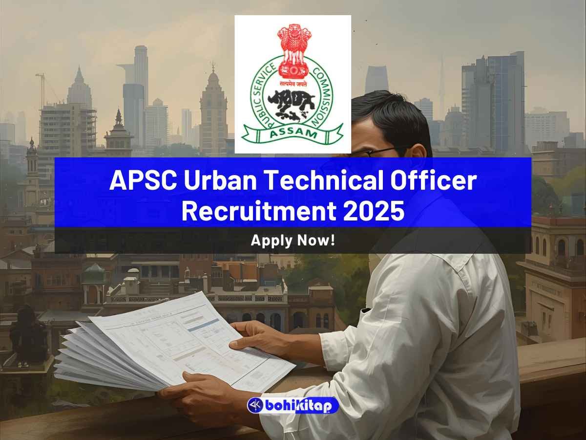 APSC Urban Technical Officer Recruitment 2025