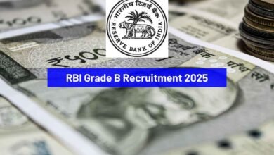 RBI Grade B Recruitment 2025