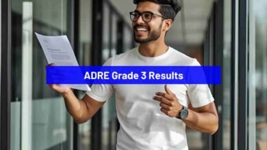 ADRE Grade 3 Results
