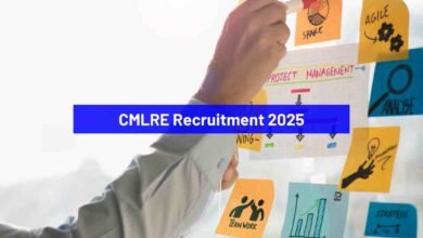 CMLRE Recruitment 2025