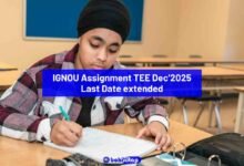 IGNOU Assignment Last Date