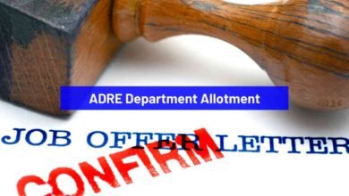 ADRE Department Allotment