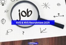 KVS & NVS Recruitment 2025