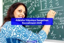 Adarsha Vidyalaya Sangathan Recruitment 2025