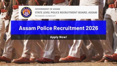 Assam Police Recruitment 2026