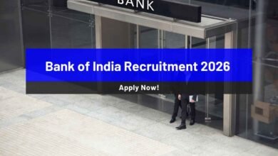 Bank of India Recruitment 2026