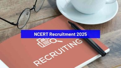 NCERT Recruitment 2025