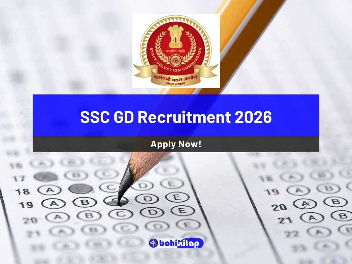 SSC GD Recruitment 2026 for constable posts; Click to apply now - Bohikitap SSC GD Recruitment 2026