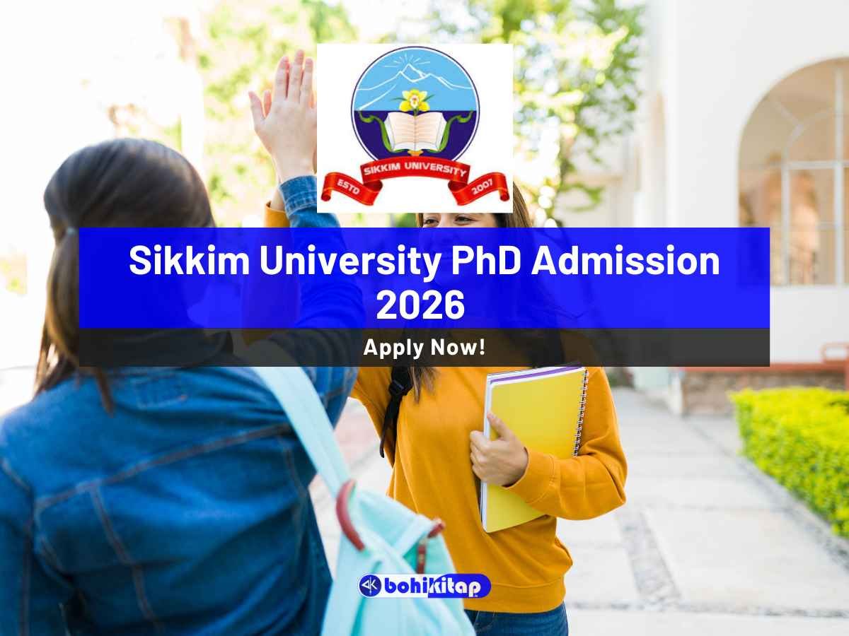 Sikkim University PhD Admission 2026