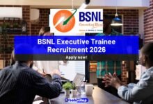 BSNL Executive Trainee Recruitment 2026