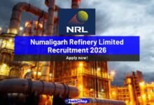 Numaligarh Refinery Limited Recruitment 2026
