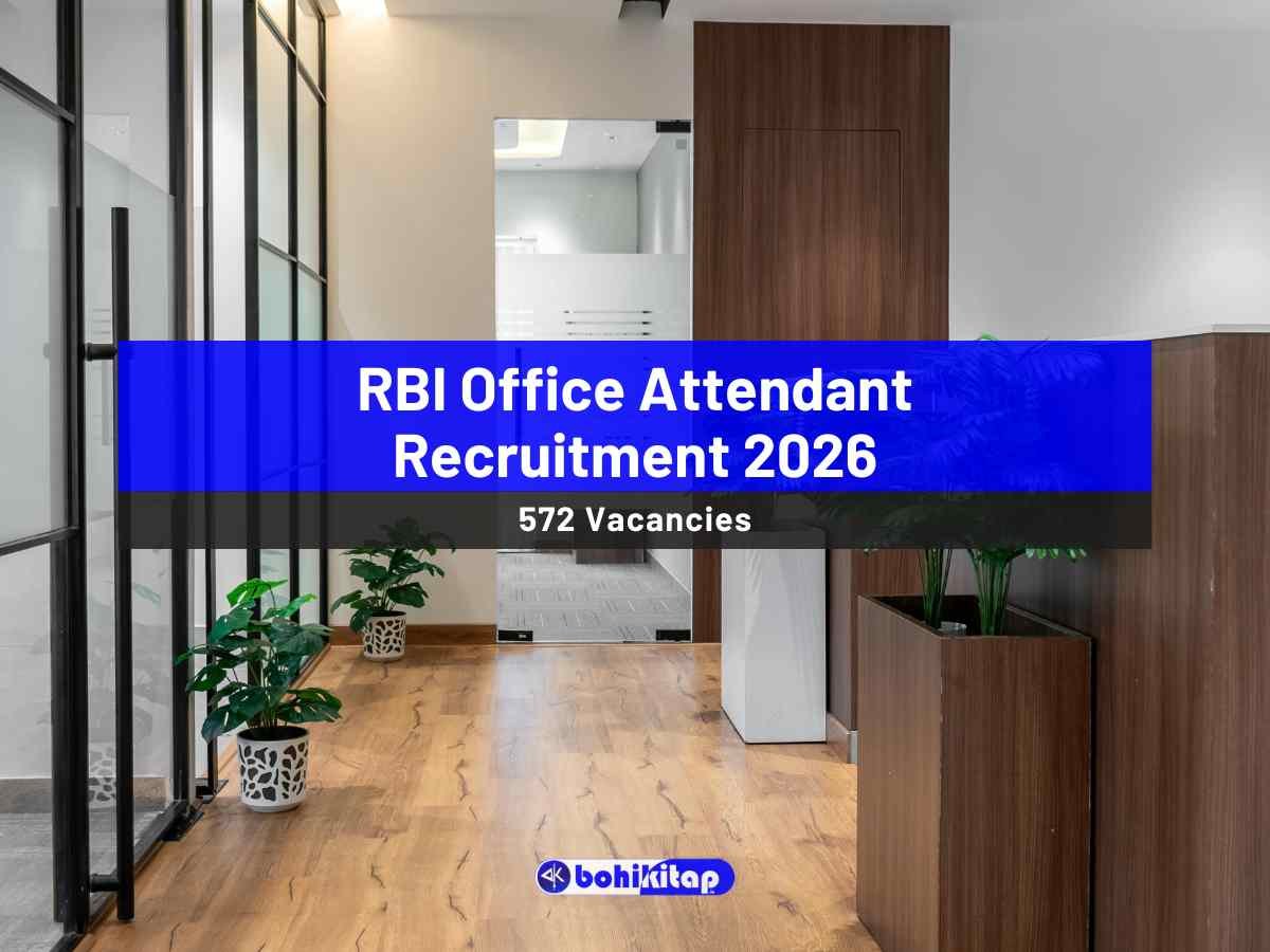 RBI Office Attendant Recruitment 2026