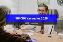 SBI CBO Vacancies 2026