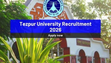 Tezpur University Recruitment 2026: Apply for Guest Faculty Positions - Bohikitap Tezpur University Recruitment 2026