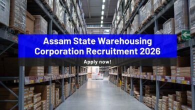 Assam State Warehousing Corporation Recruitment