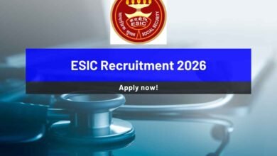 ESIC Recruitment 2026