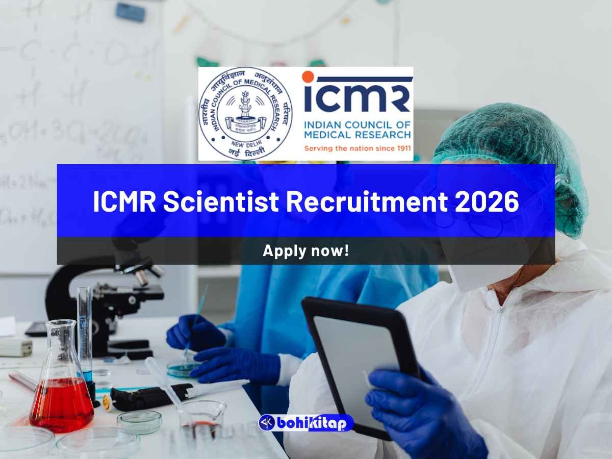 ICMR Scientist Recruitment 2026