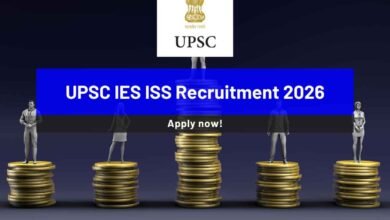 UPSC IES ISS Recruitment 2026