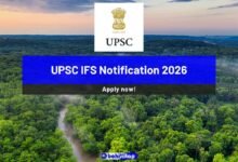 UPSC IFS Notification 2026