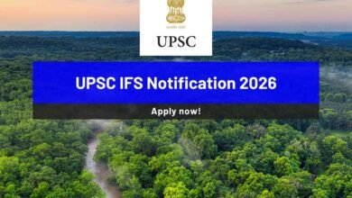 UPSC IFS Notification 2026