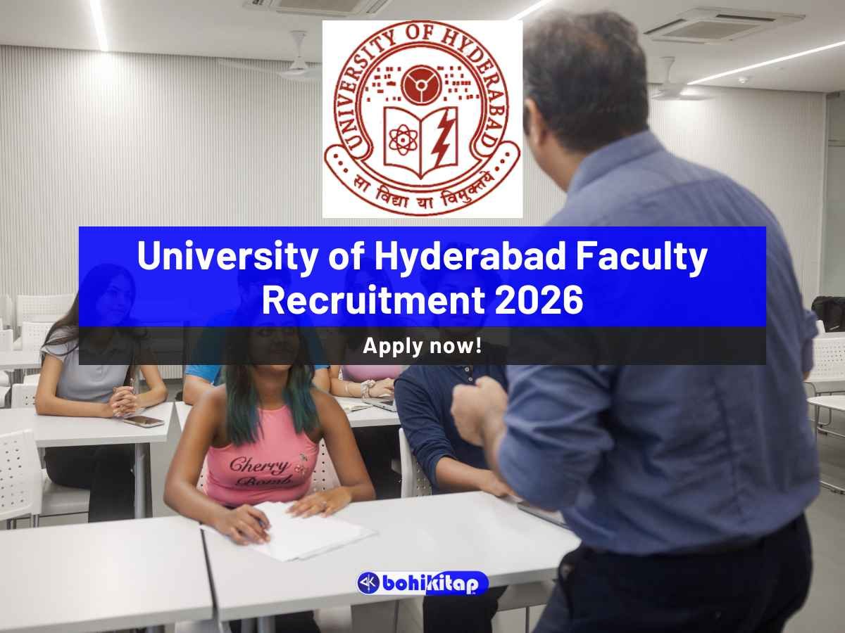University of Hyderabad Faculty Recruitment 2026