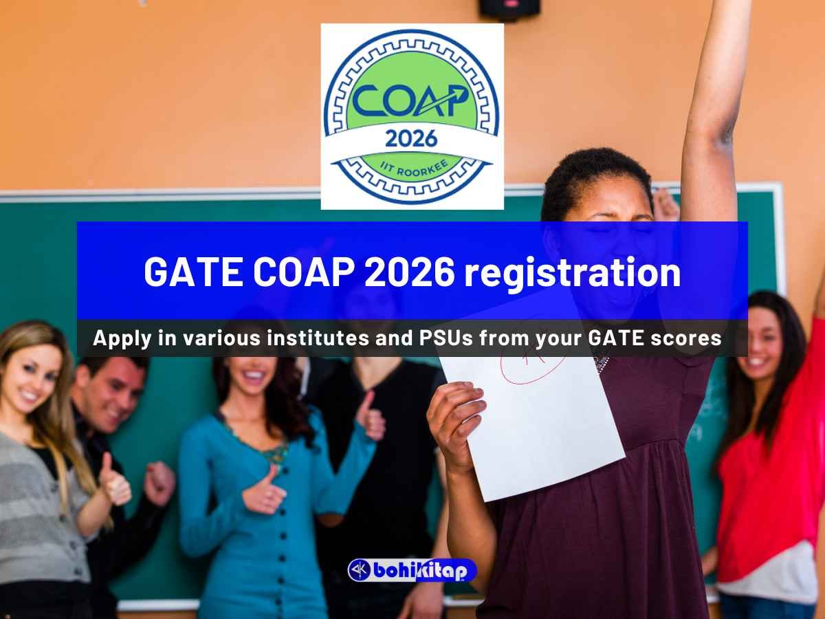 GATE COAP 2026 registration: Important details including dates, selection process etc; Apply now - Bohikitap GATE COAP 2026 registration