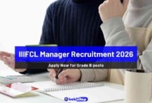 IIFCL Manager Recruitment 2026