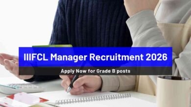 IIFCL Manager Recruitment 2026