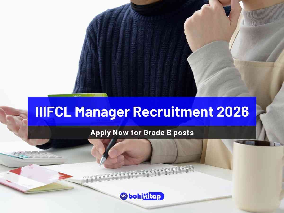 IIFCL Manager Recruitment 2026