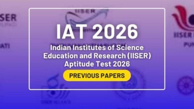 IISER Aptitude Test Previous Year Question Papers