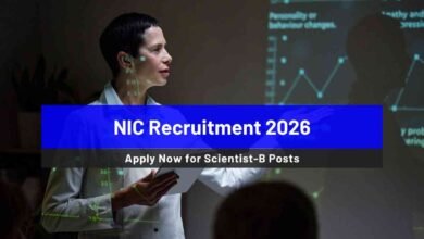 NIC Recruitment 2026: Apply now for opportunities of Scientist-B - Bohikitap NIC Recruitment 2026