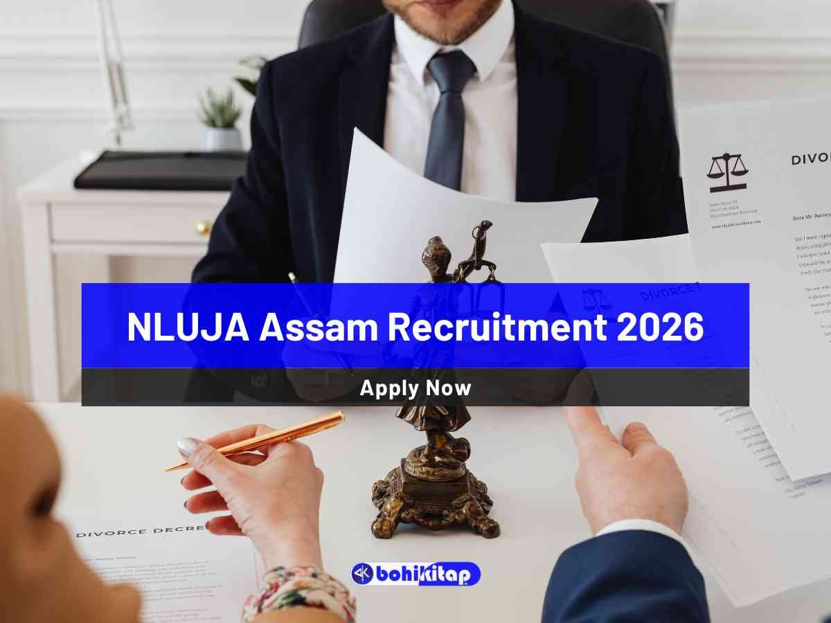 NLUJA Assam Recruitment 2026: Apply for Elite Faculty Roles - Bohikitap NLUJA Assam Recruitment 2026