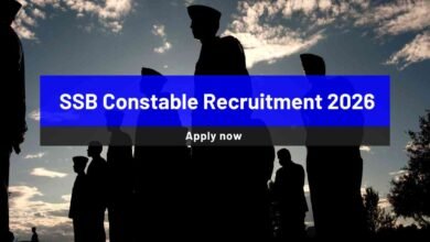 SSB Constable Recruitment 2026