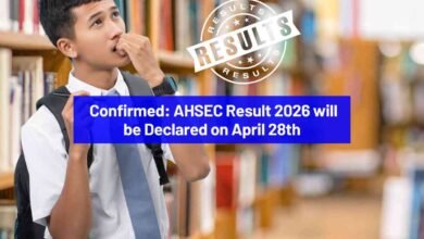 Assam HS Result 2026 Date
