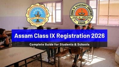 Assam Class 9 Registration 2026