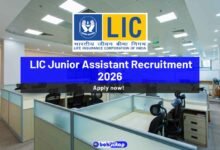 LIC Junior Assistant Recruitment 2026