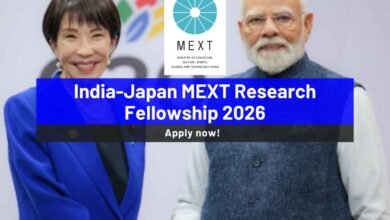 MEXT Research Fellowship 2026