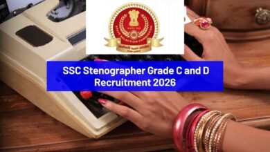 SSC Stenographer Grade C and D Recruitment 2026
